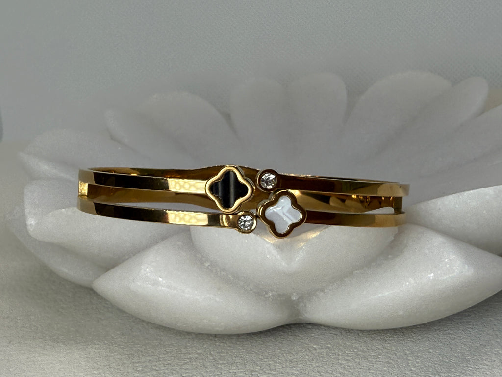 18K Gold Plated Stainless Steel Bangle