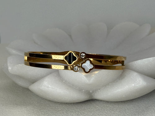 18K Gold Plated Stainless Steel Bangle