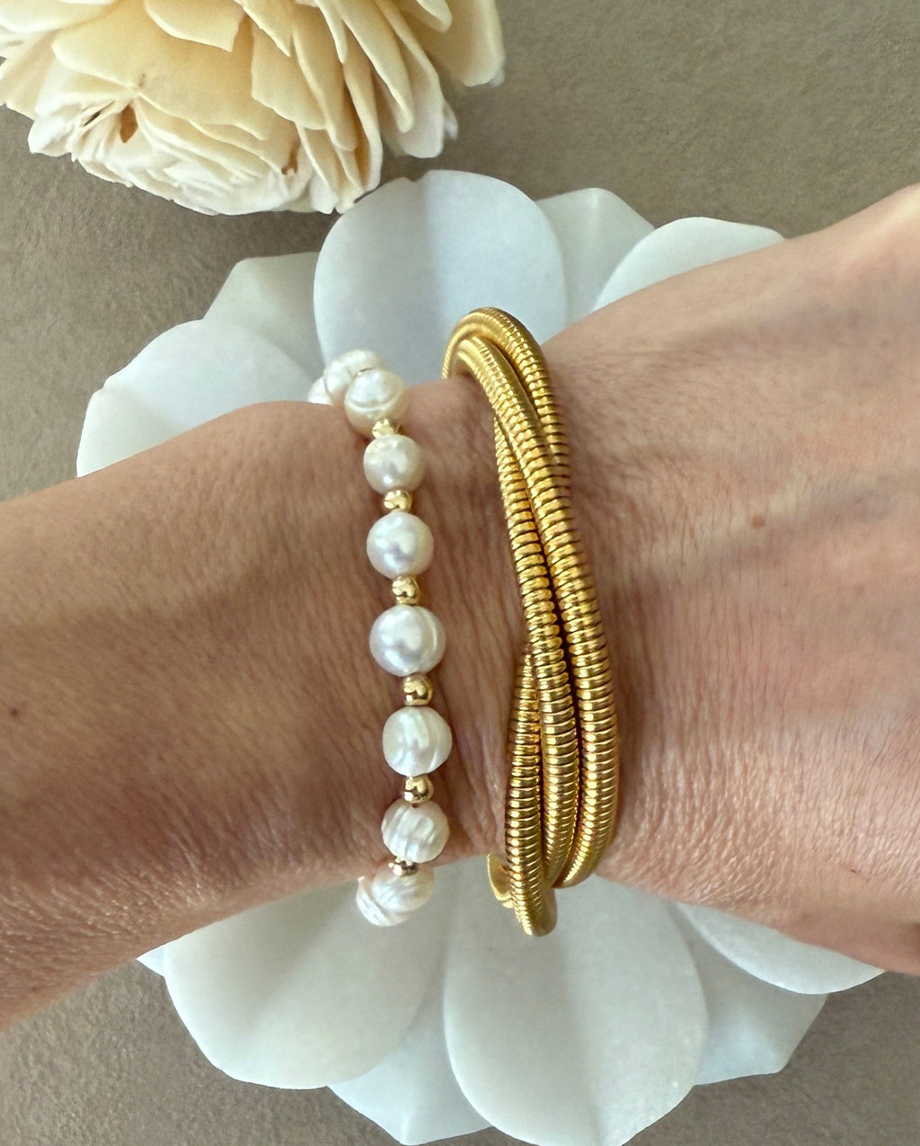 Coiled Up Soft Bangle