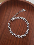 Forte Non-Tarnish Flat Chain Bracelet