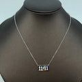 "11:11" Charm Pendant Stainless Steel Necklace