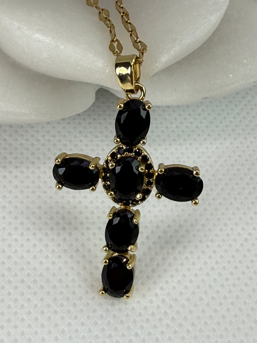 Monet Cross Necklace
