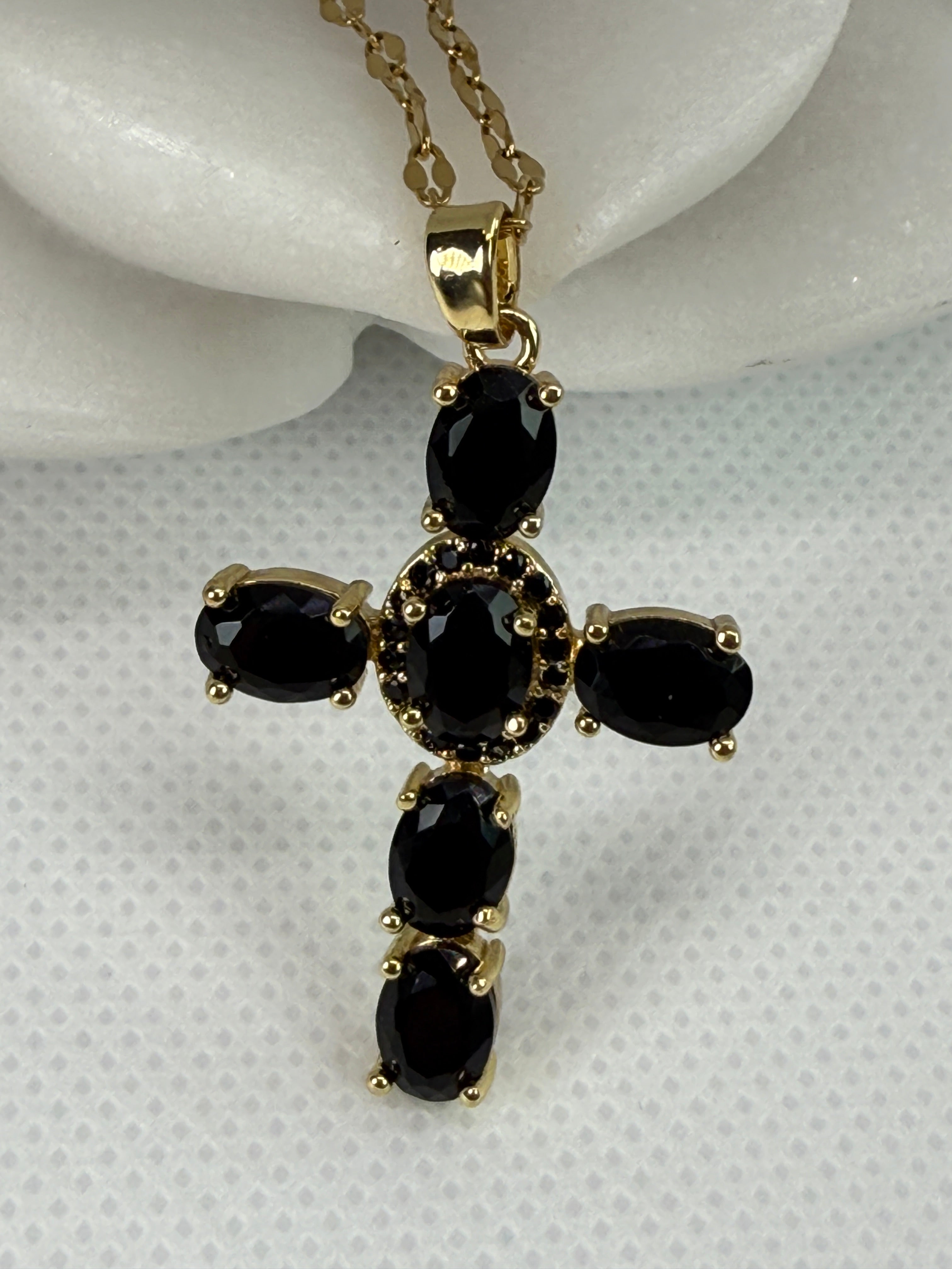 Monet Cross Necklace