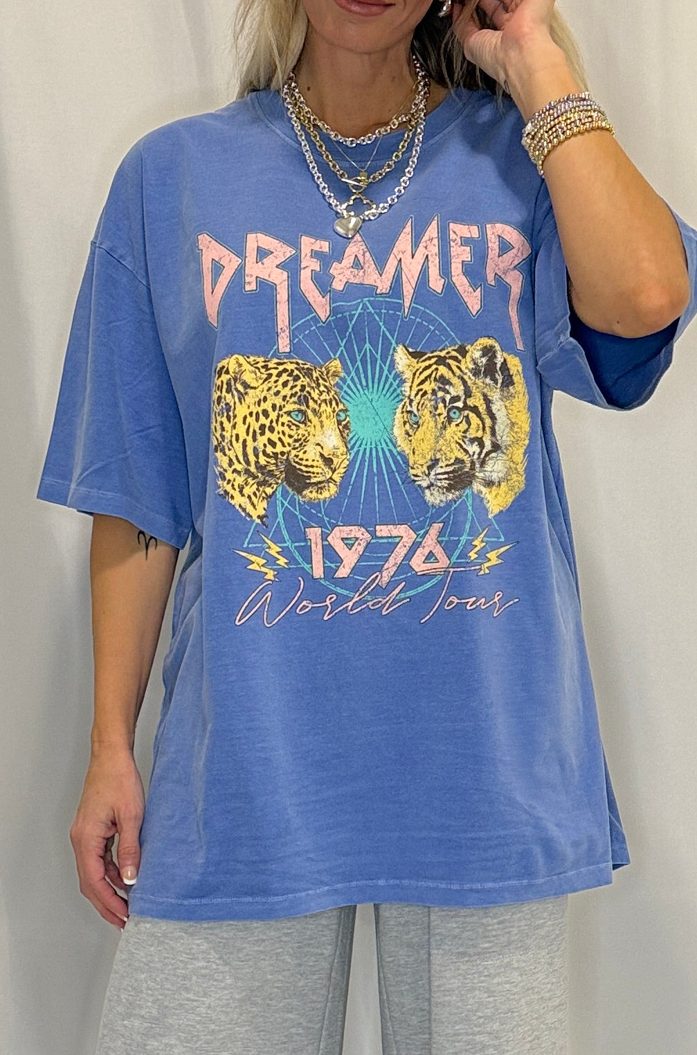 Tour Graphic S/S Impact Mineral WashDreamer World  Tee