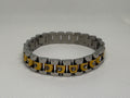 Faelys 18K Gold Non-Tarnish Two-Tone Watchband Bracelet