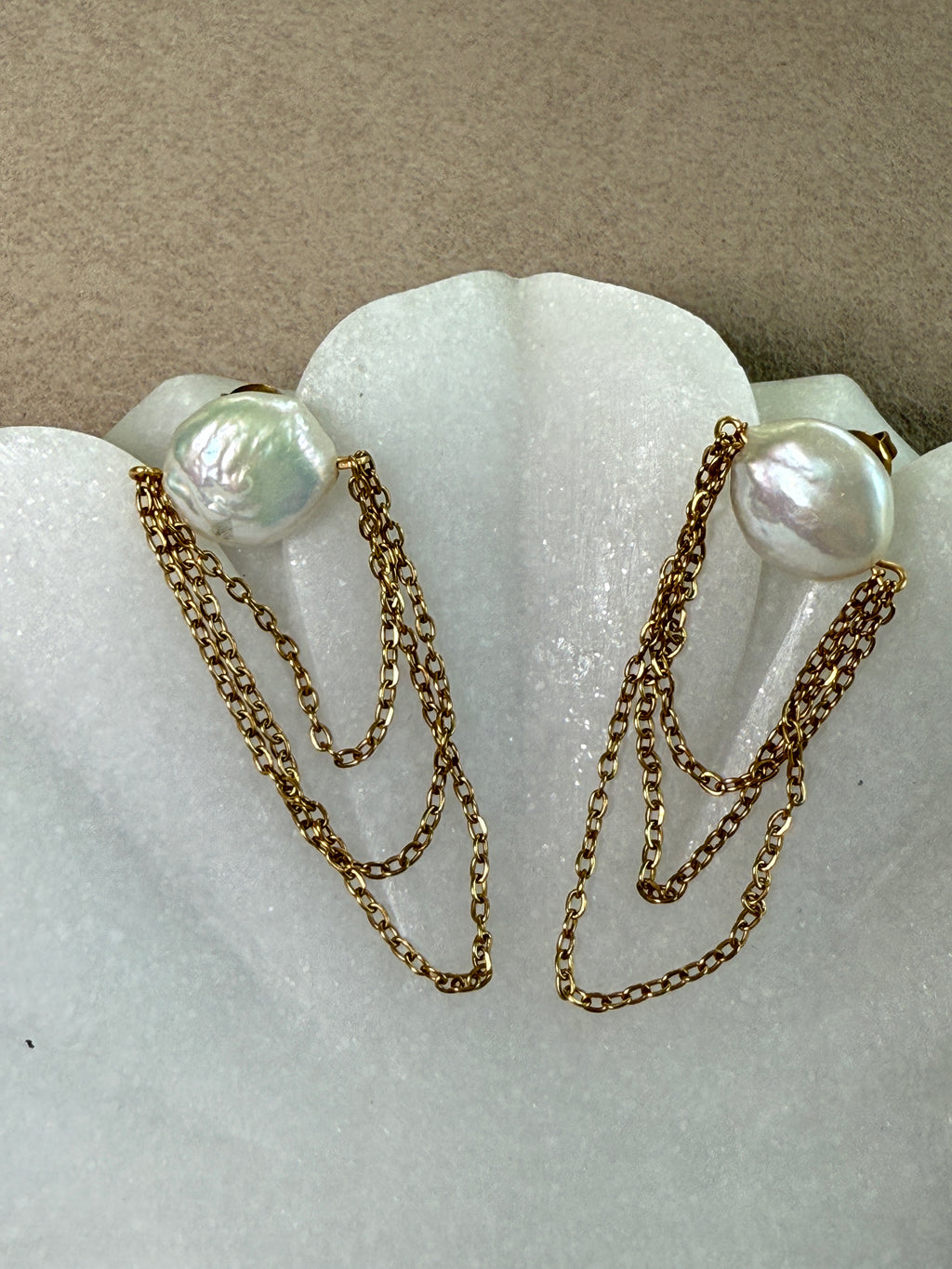 Palm Beach Pearl Earrings