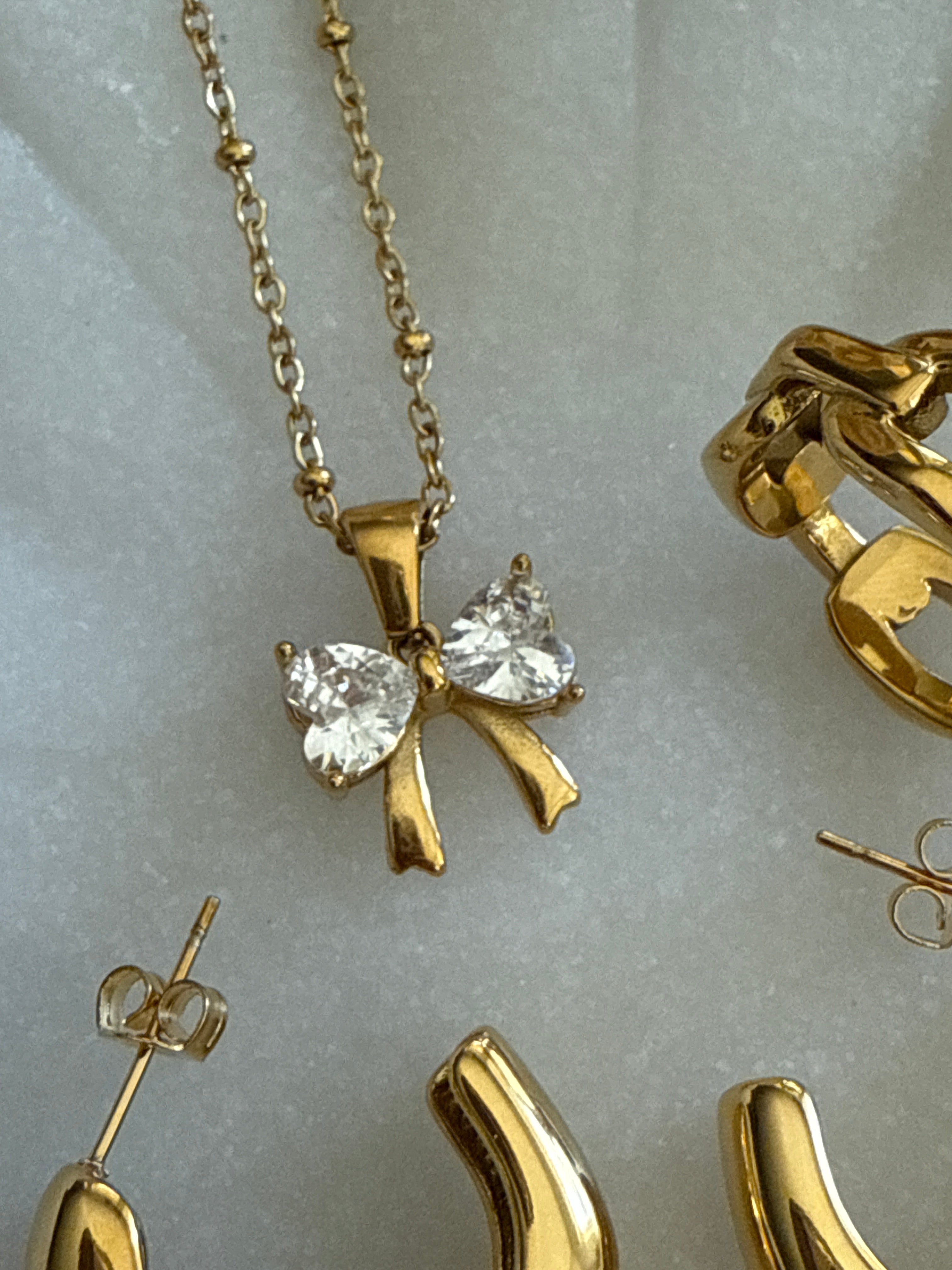 Beloved Bow Necklace