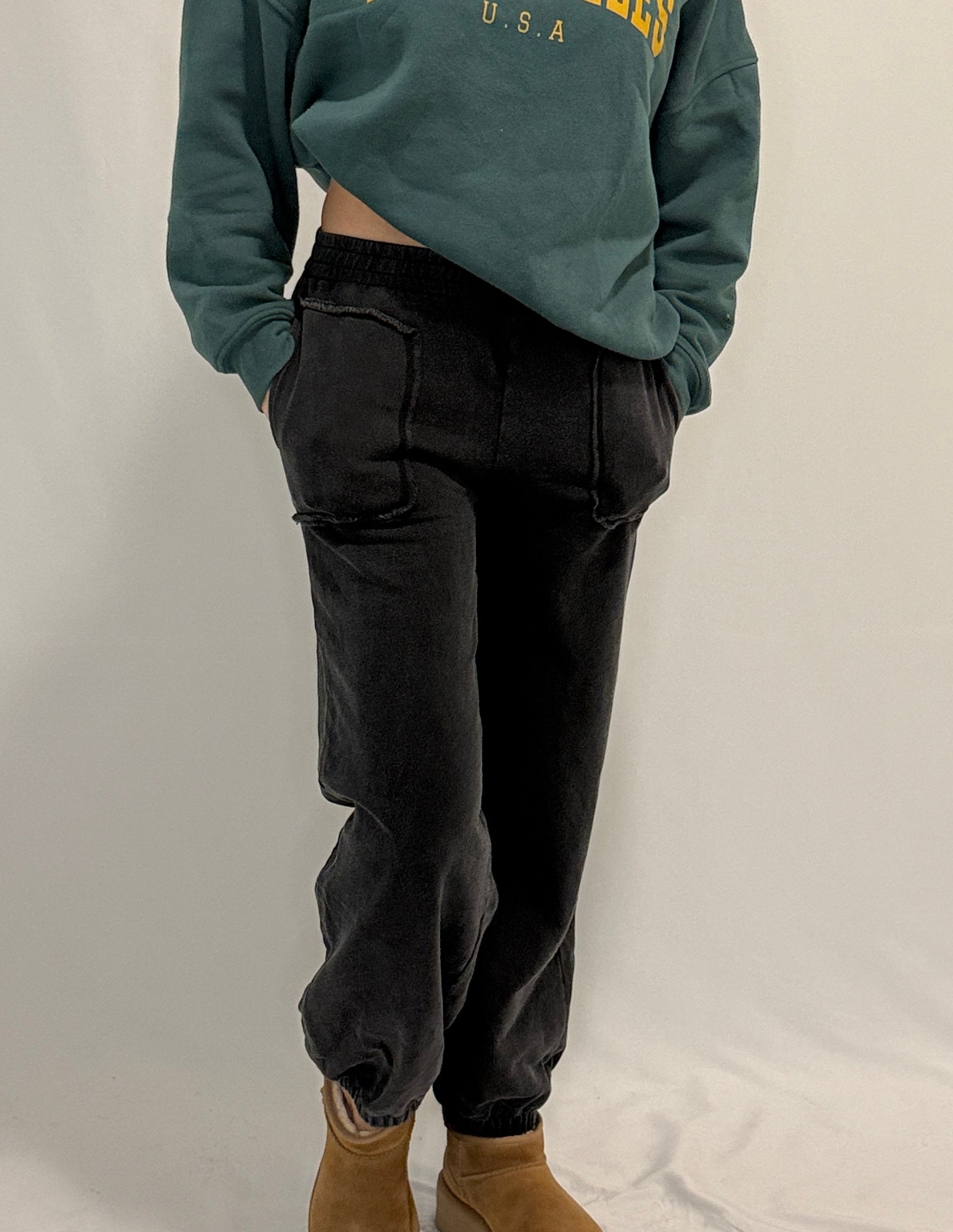Washed Jogger Sweatpants