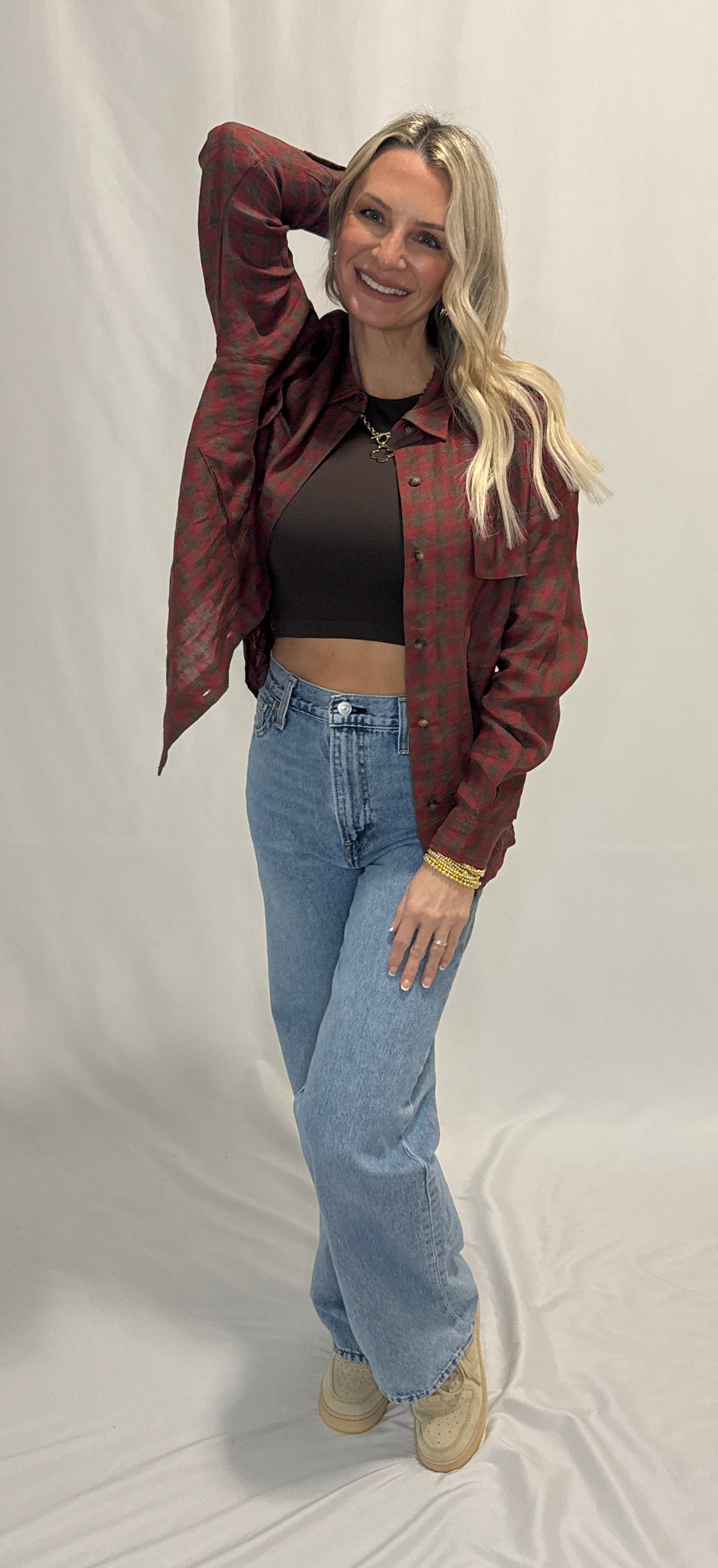 DEEP SEA OVERSIZED FLANNEL