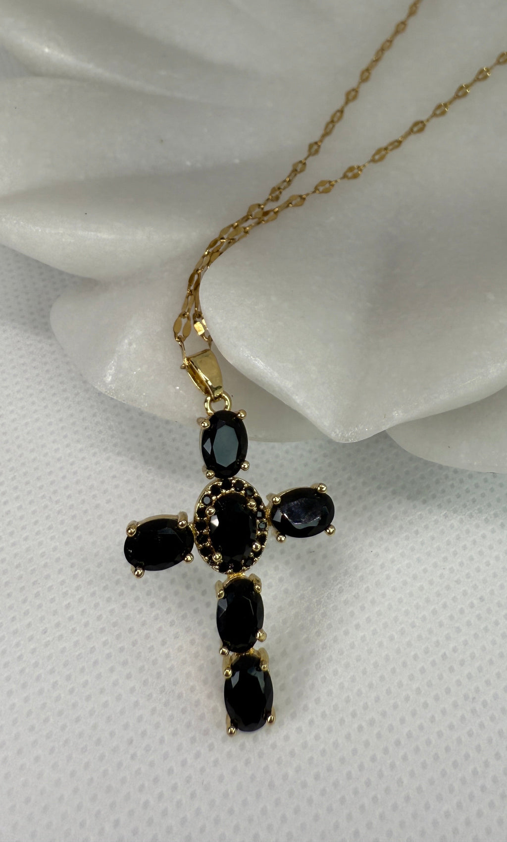 Monet Cross Necklace