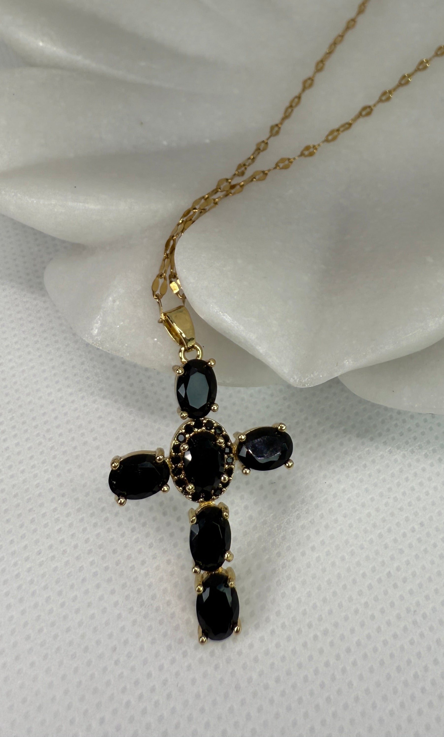 Monet Cross Necklace