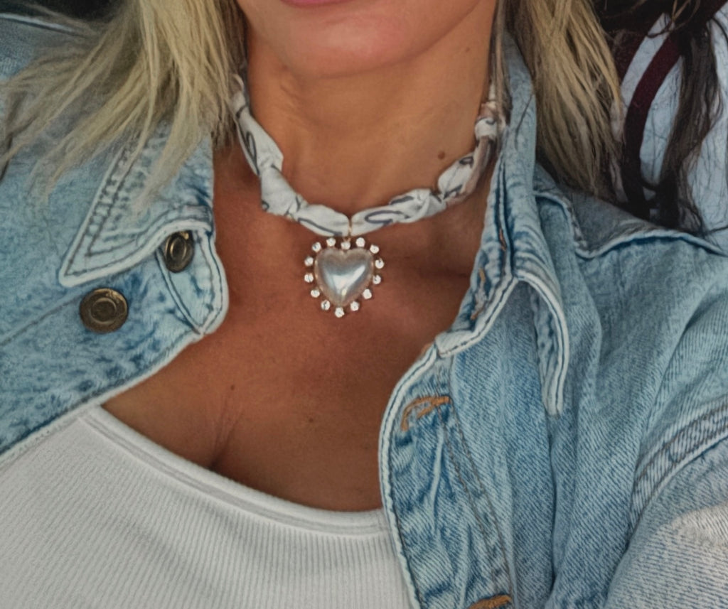 HANDMADE SCARF CHARM NECKLACE (Multi Styles)