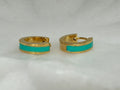 Etta 18K Non-Tarnish Colored Hoop Earring