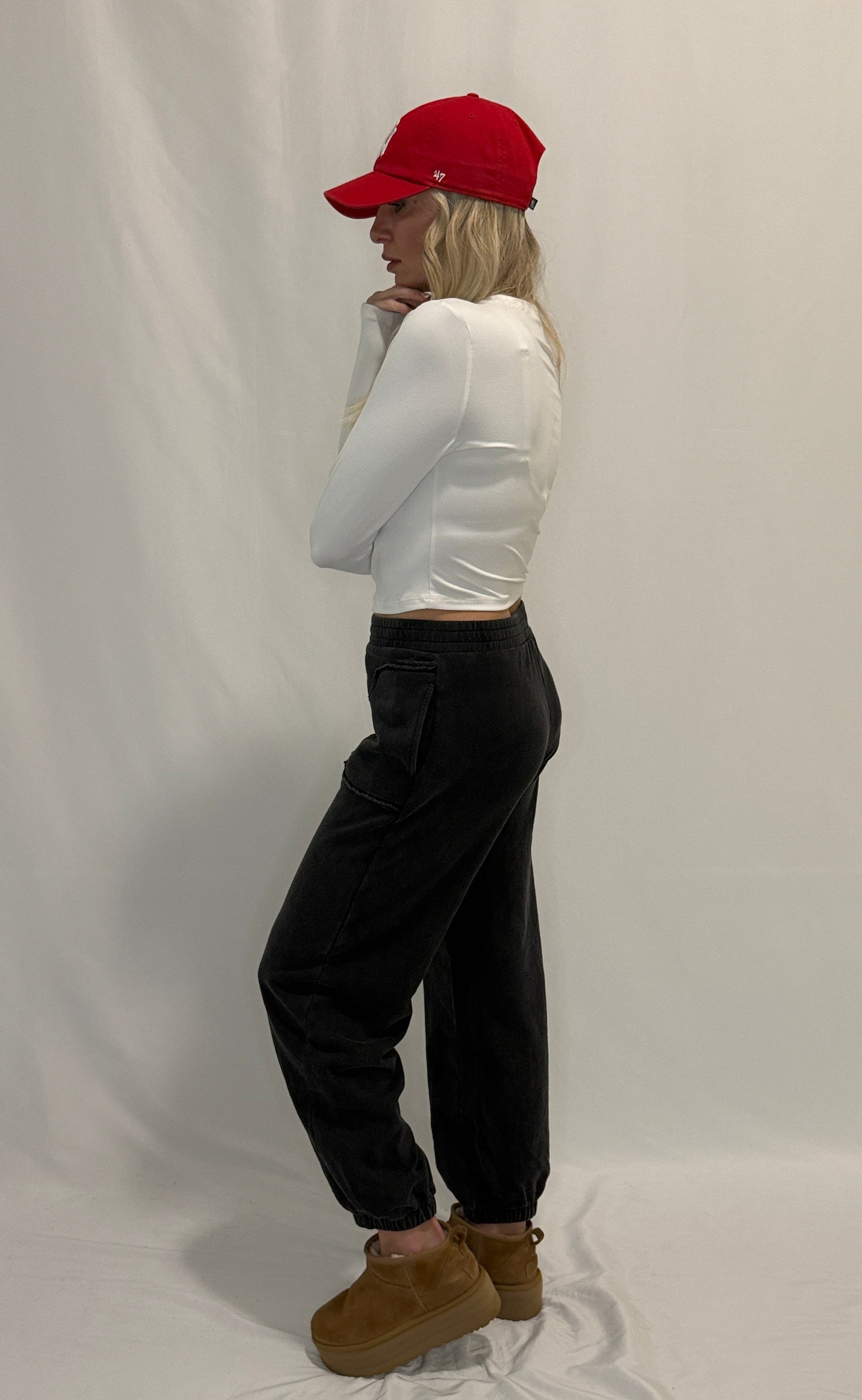 Washed Jogger Sweatpants