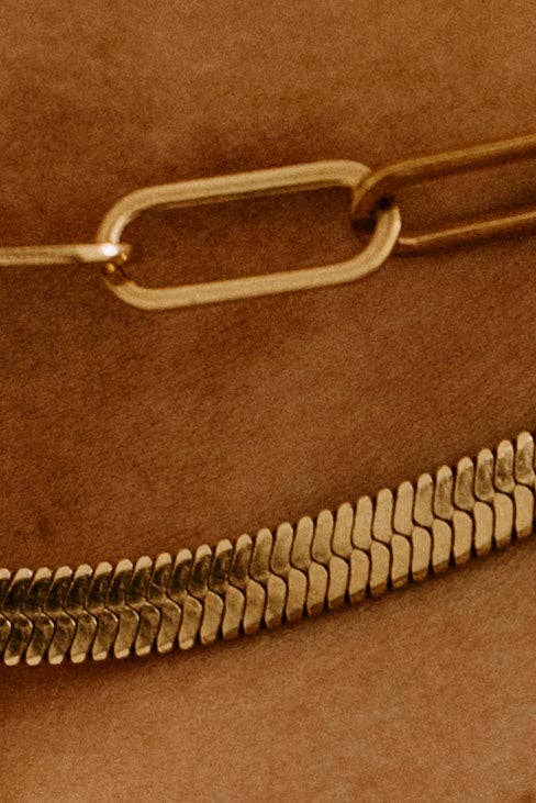 Icon Necklace – Waterproof 18K Gold Chain