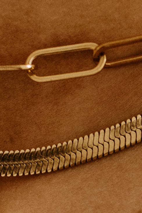 Icon Necklace – Waterproof 18K Gold Chain