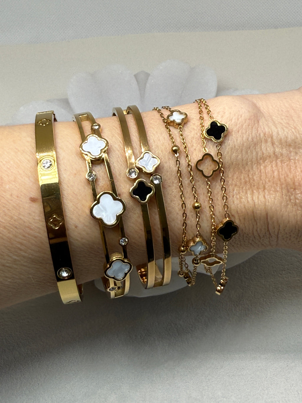 18K Gold Plated Stainless Steel Chain Bracelet