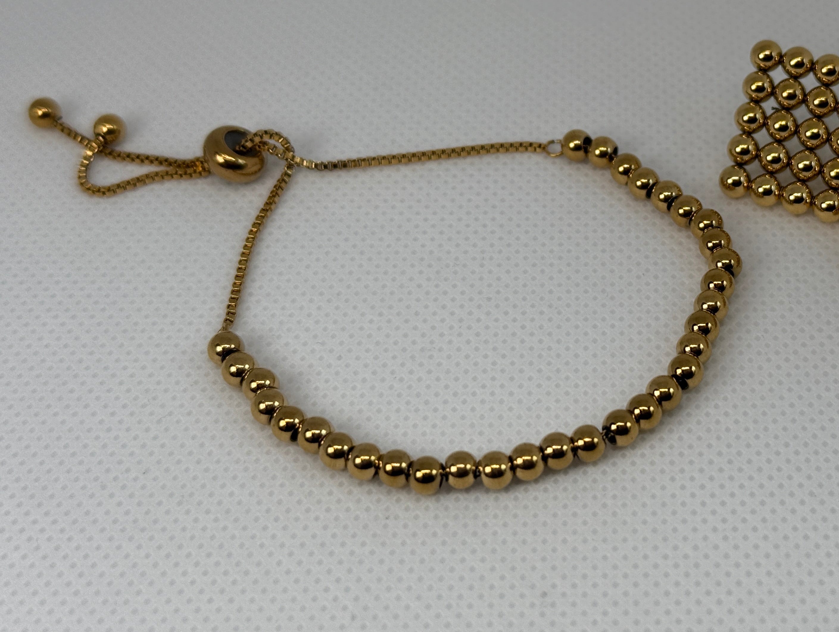 Liliane 18K Gold Non-Tarnish Beaded Bracelet