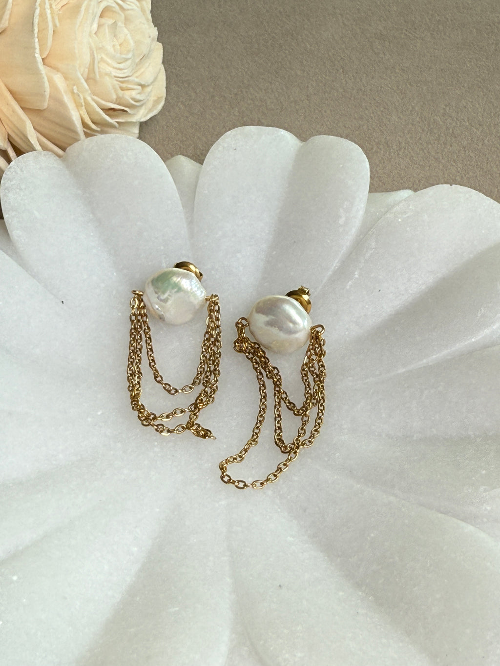 Palm Beach Pearl Earrings