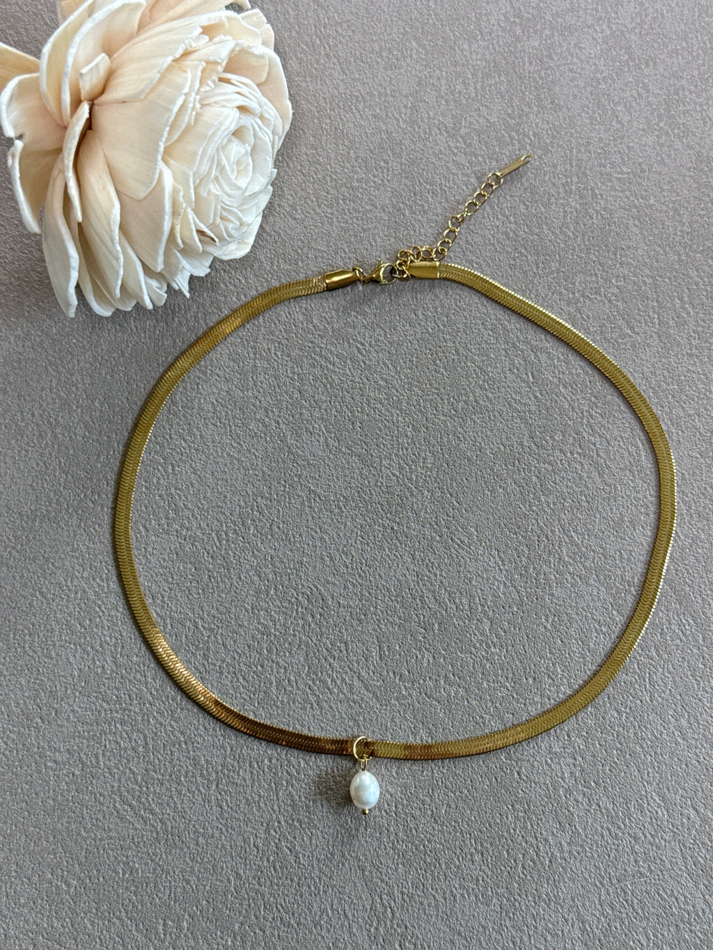 Classic Pearl Drop Necklace