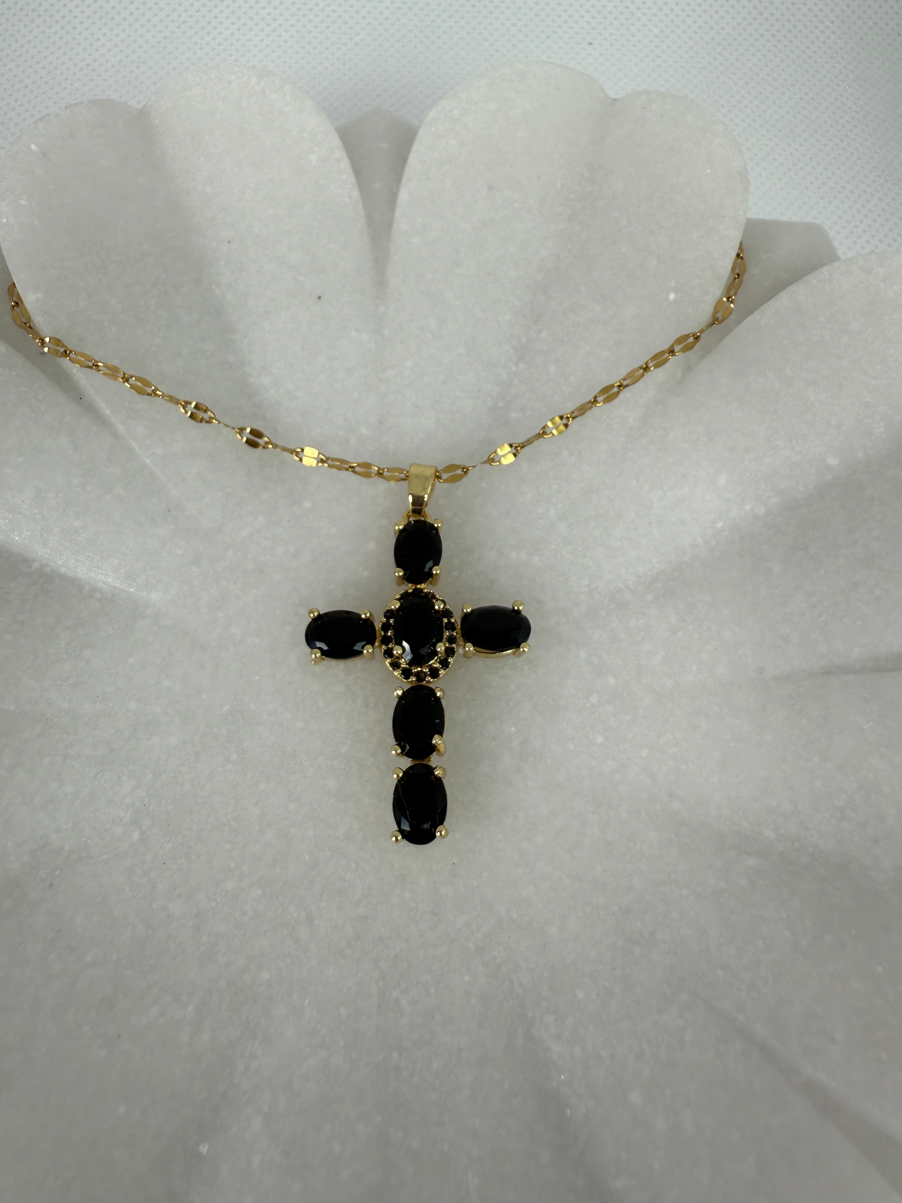 Monet Cross Necklace