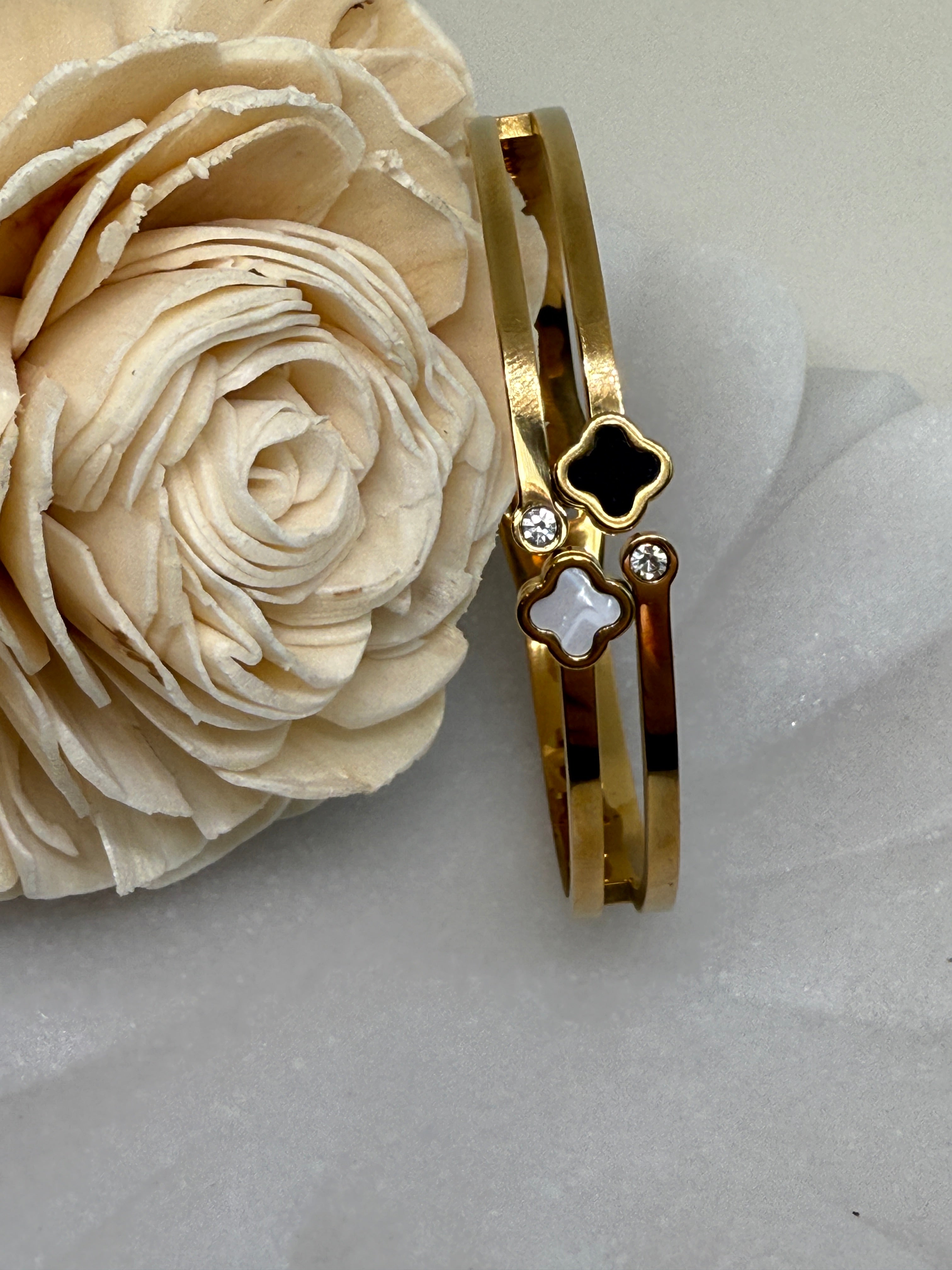 18K Gold Plated Stainless Steel Bangle