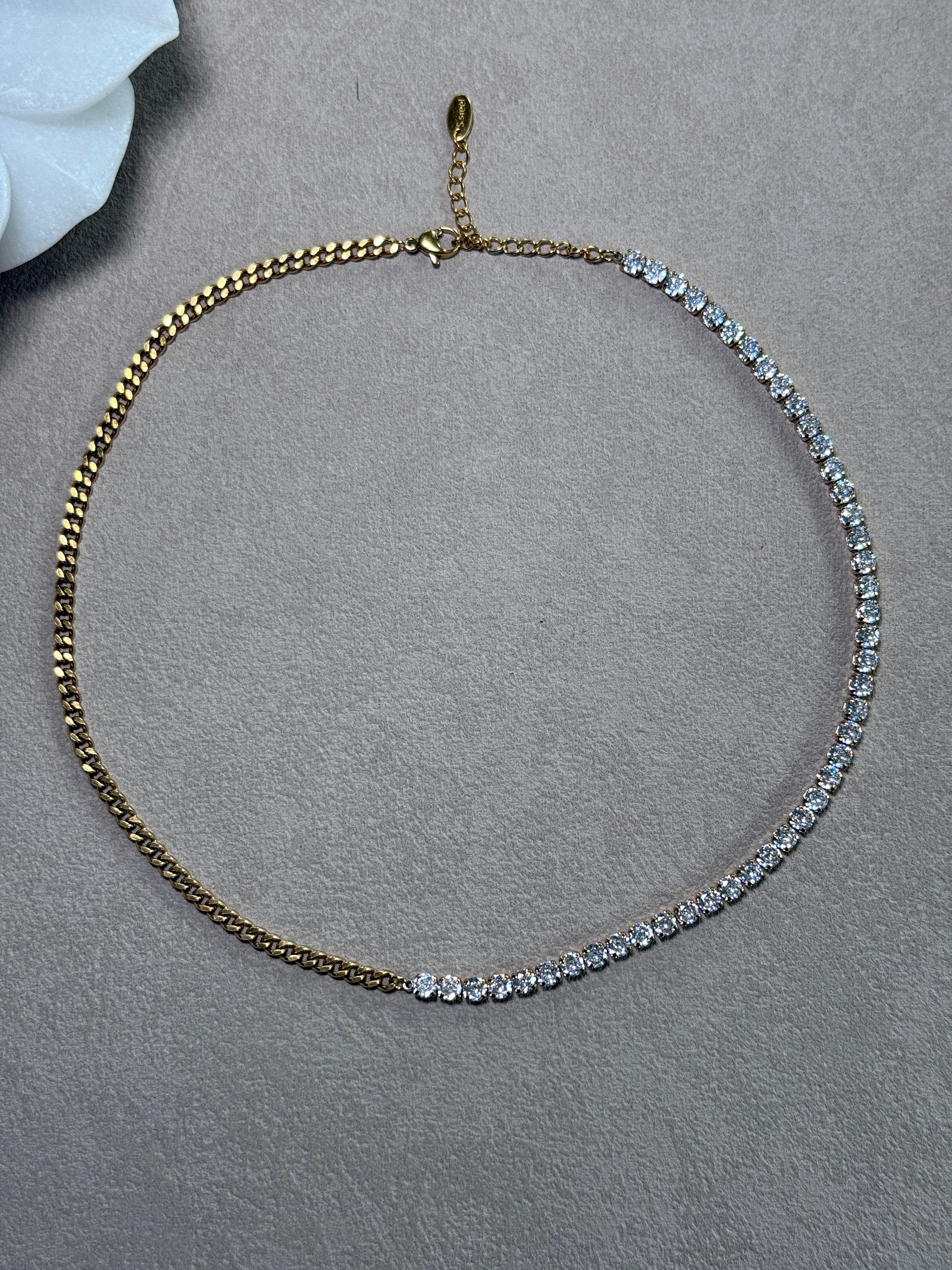 Tate Tennis Necklace