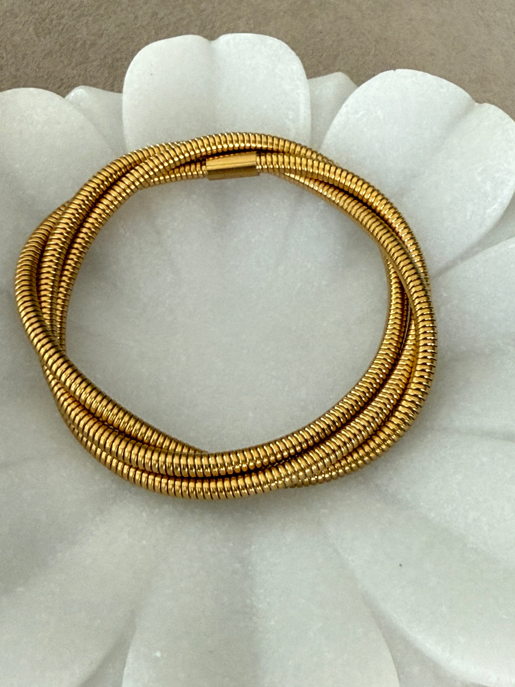 Coiled Up Soft Bangle