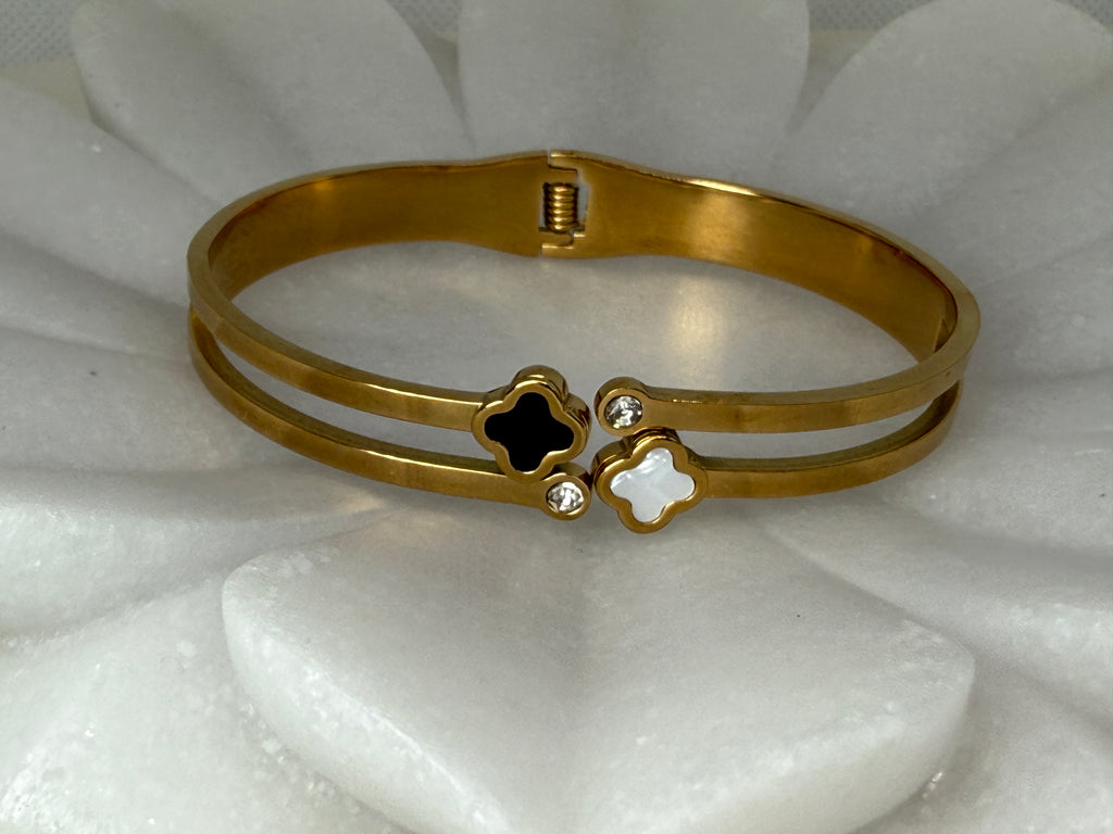 18K Gold Plated Stainless Steel Bangle