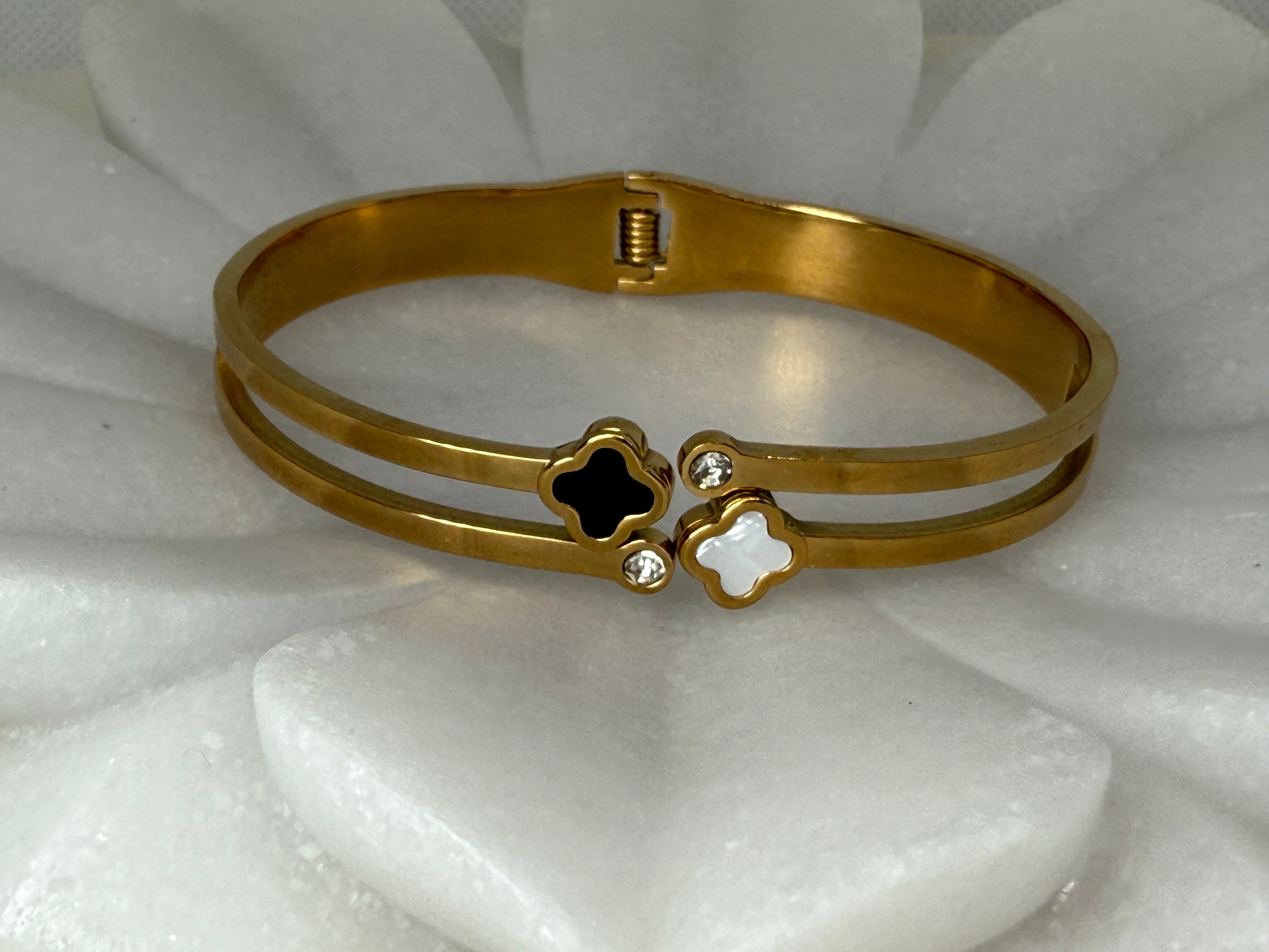 18K Gold Plated Stainless Steel Bangle