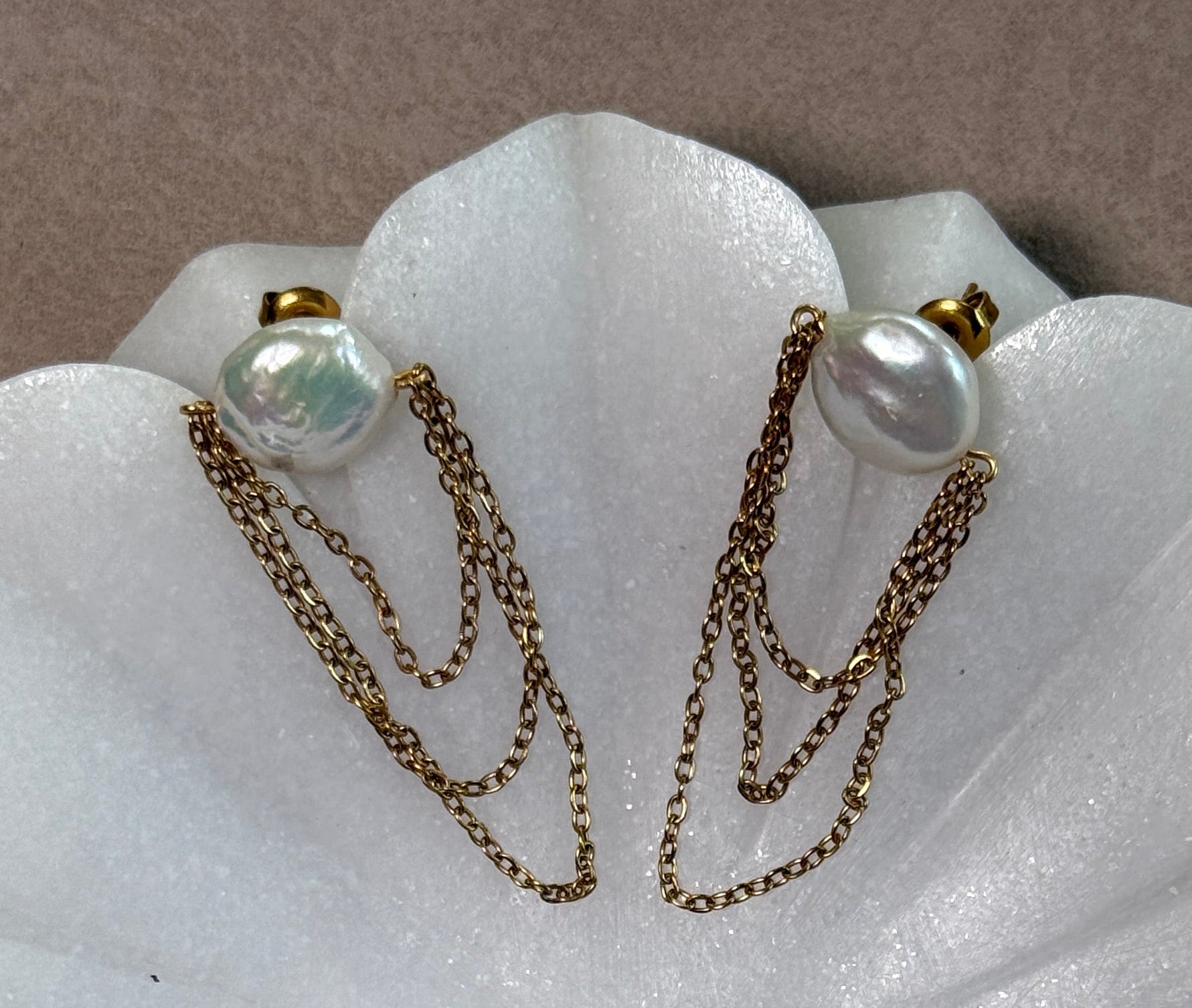 Palm Beach Pearl Earrings