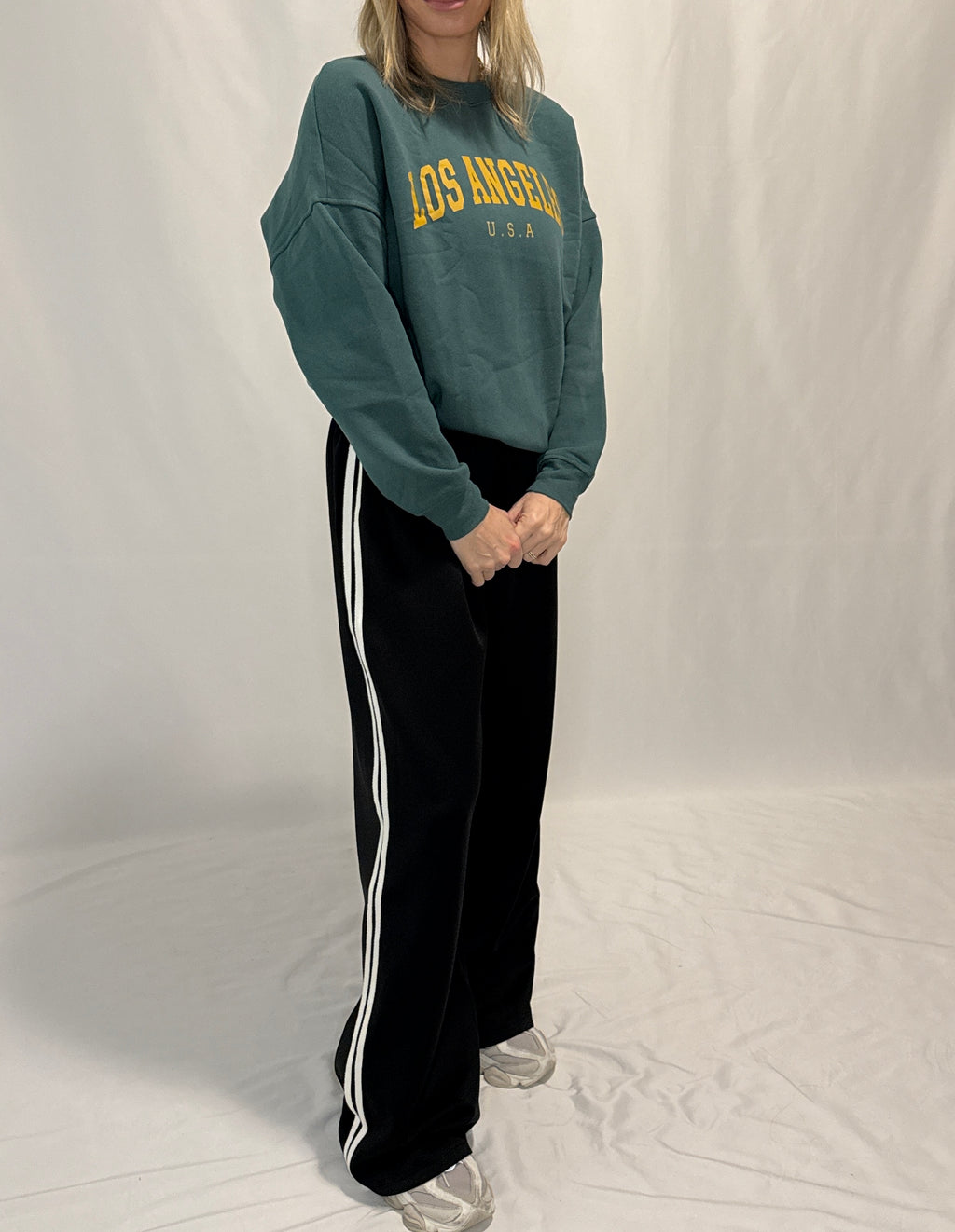Los Angeles Graphic Crew Neck Sweatshirt