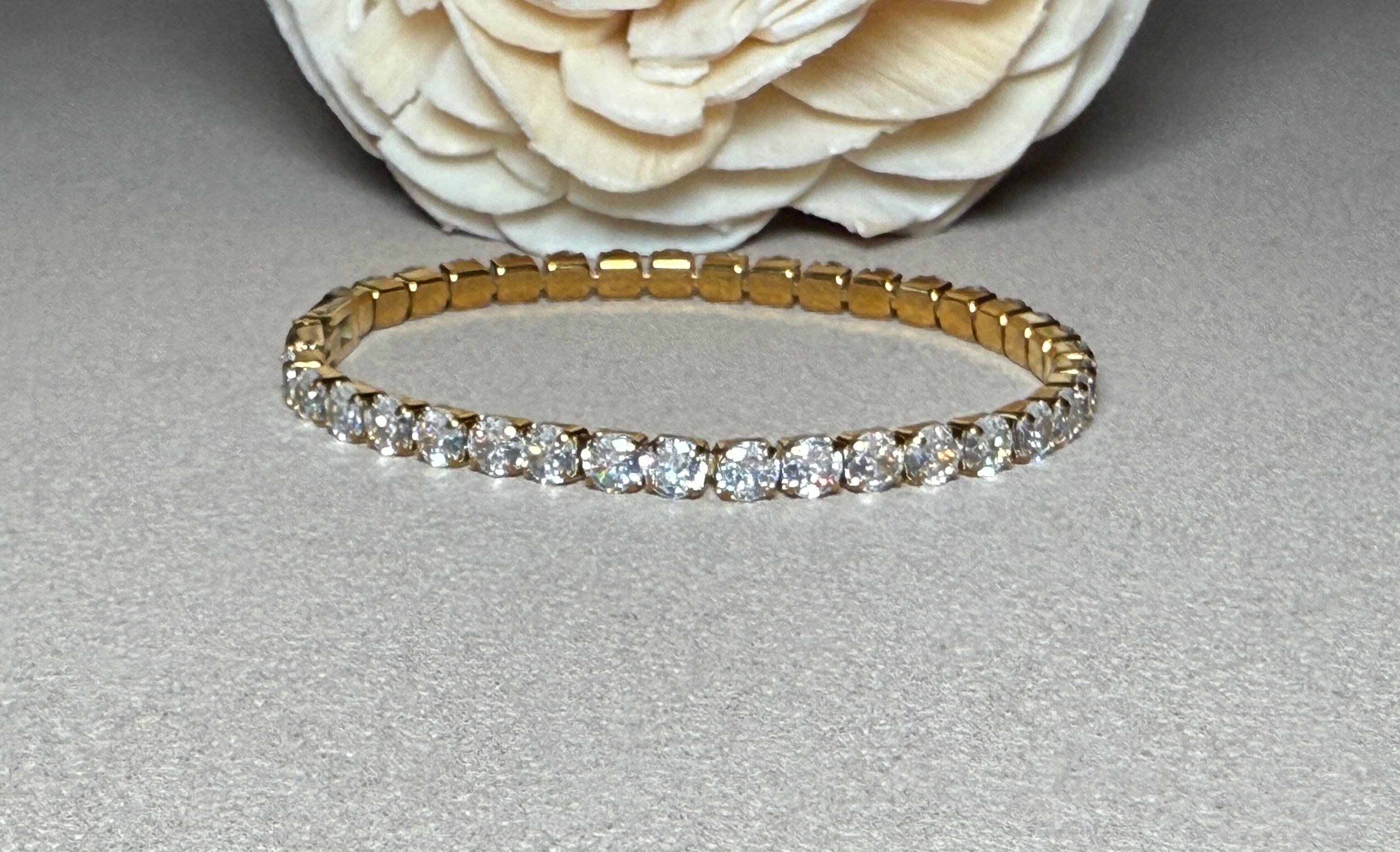 René Non-Tarnish Rhinestone Dressy Bracelet