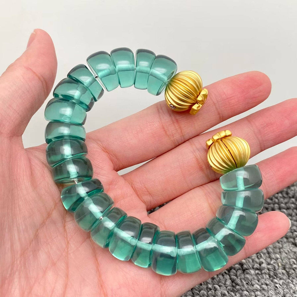 Resin Beads Adjustable Cuff