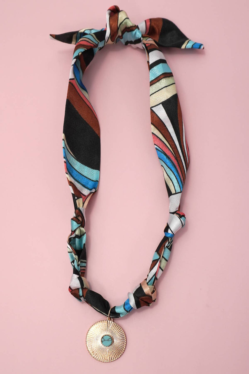 HANDMADE SCARF CHARM NECKLACE (Multi Styles)