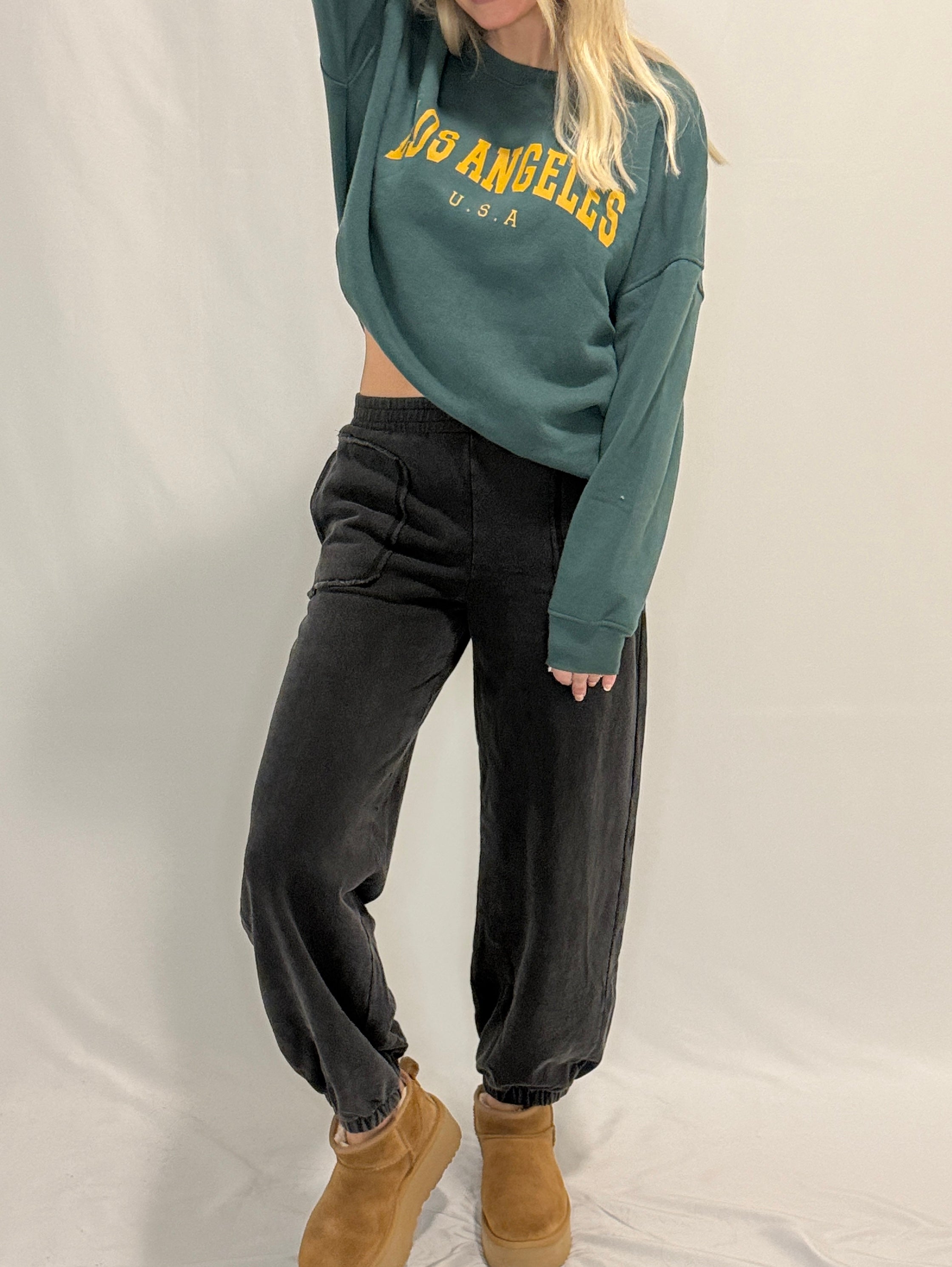 Washed Jogger Sweatpants