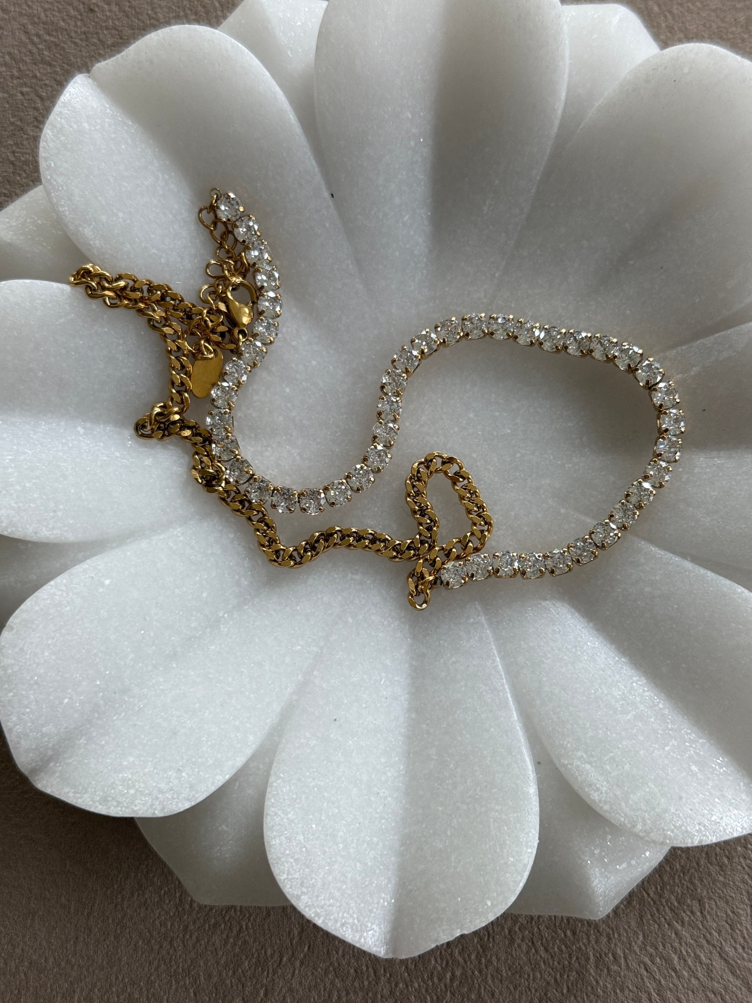Tate Tennis Necklace