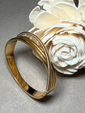 Yuna 18K Gold Non-Tarnish Chain Bangle Bracelet