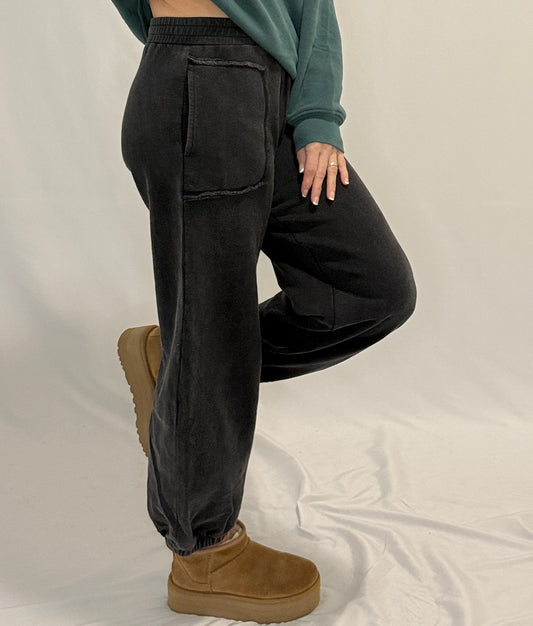 Washed Jogger Sweatpants