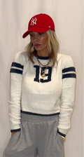 Sporty Knit Sweater