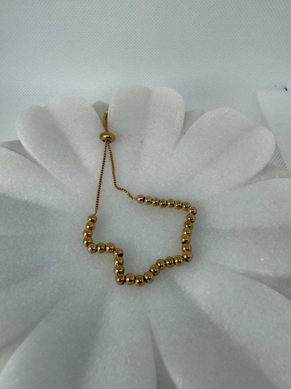 Liliane 18K Gold Non-Tarnish Beaded Bracelet