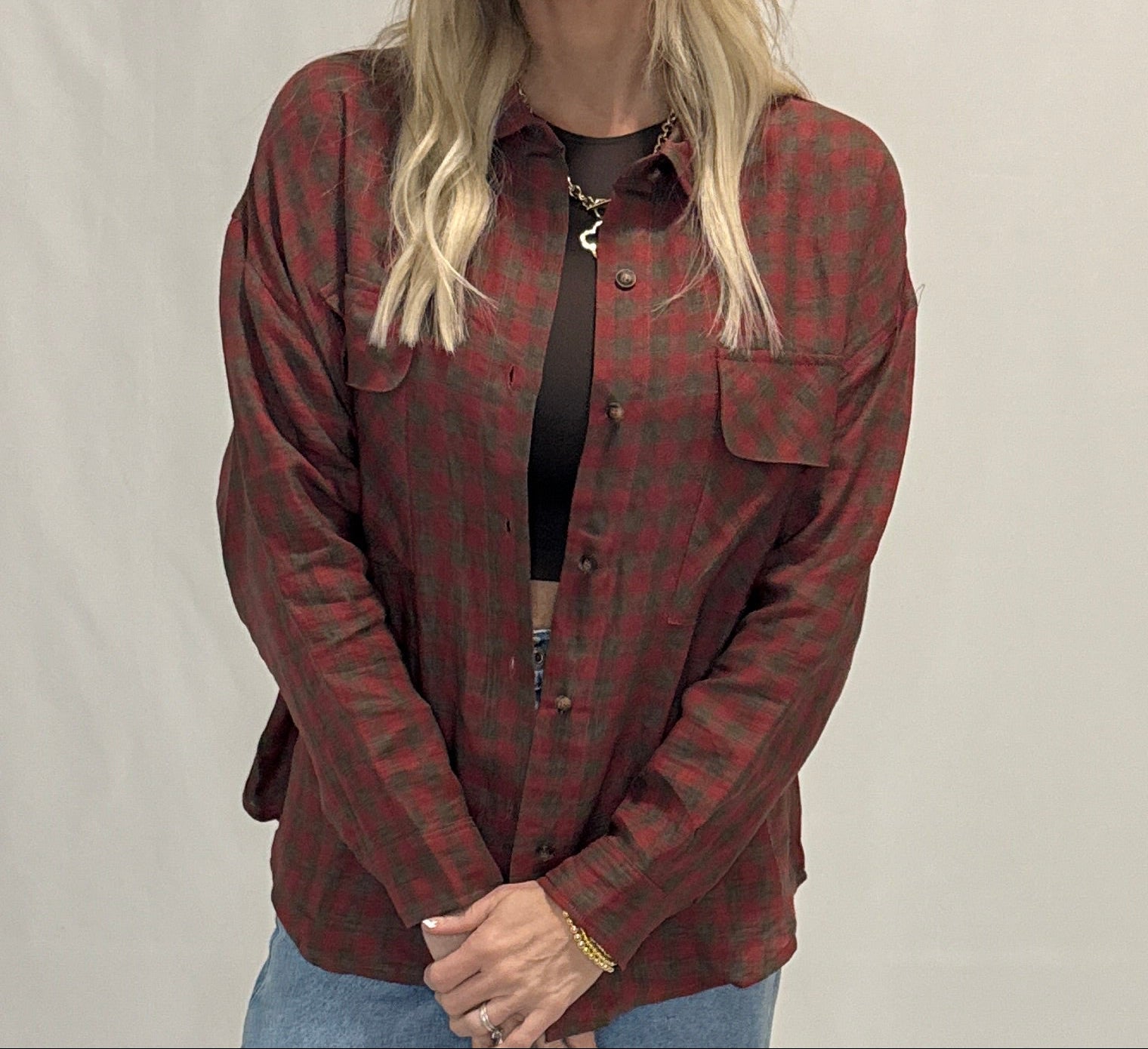DEEP SEA OVERSIZED FLANNEL