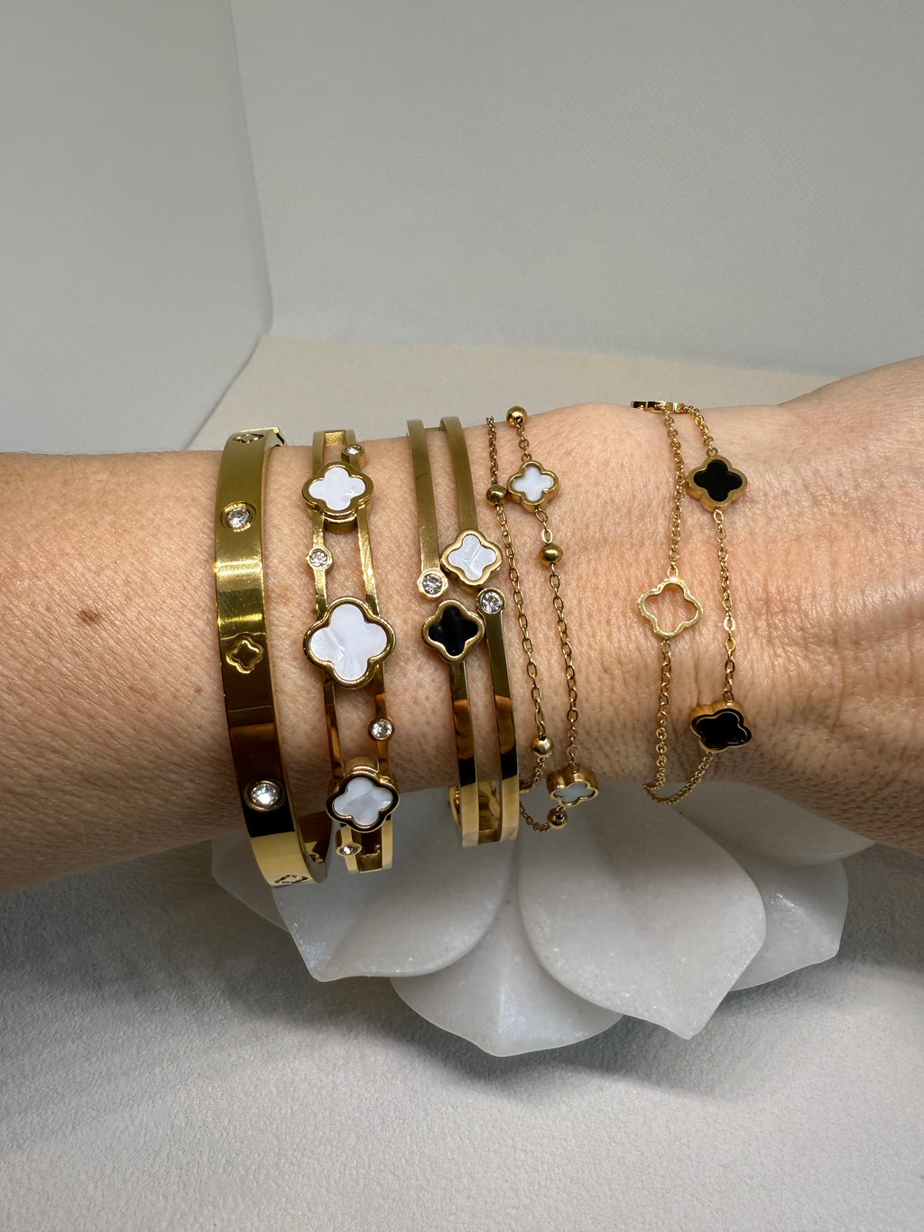 18K Gold Plated Stainless Steel Chain Bracelet