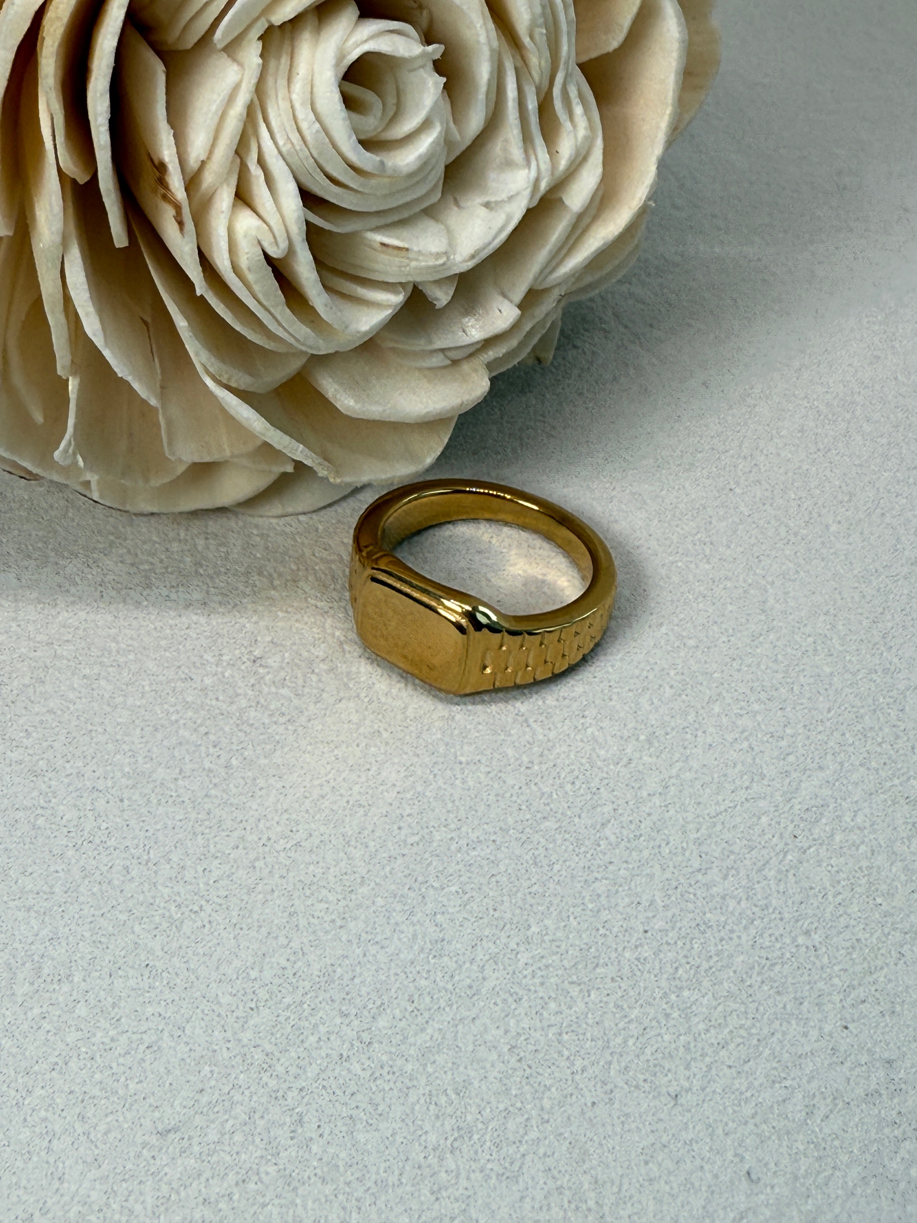 18K STAINLESS STEEL TARNISH FREE RINGS (2 Styles)