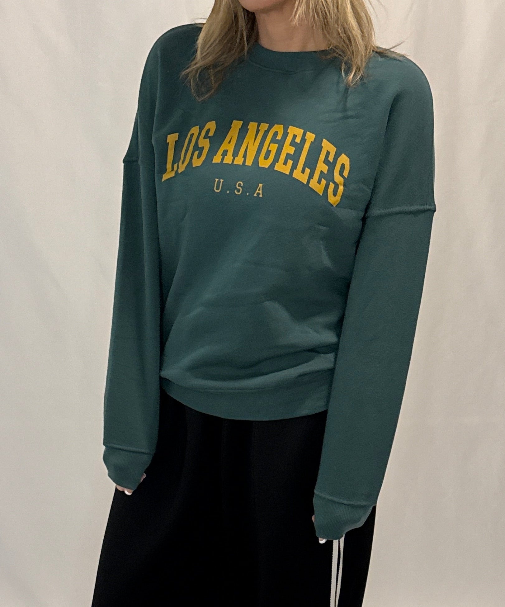 Los Angeles Graphic Crew Neck Sweatshirt
