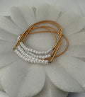 Boho Layered Spring Coil Guitar String Bracelet Set