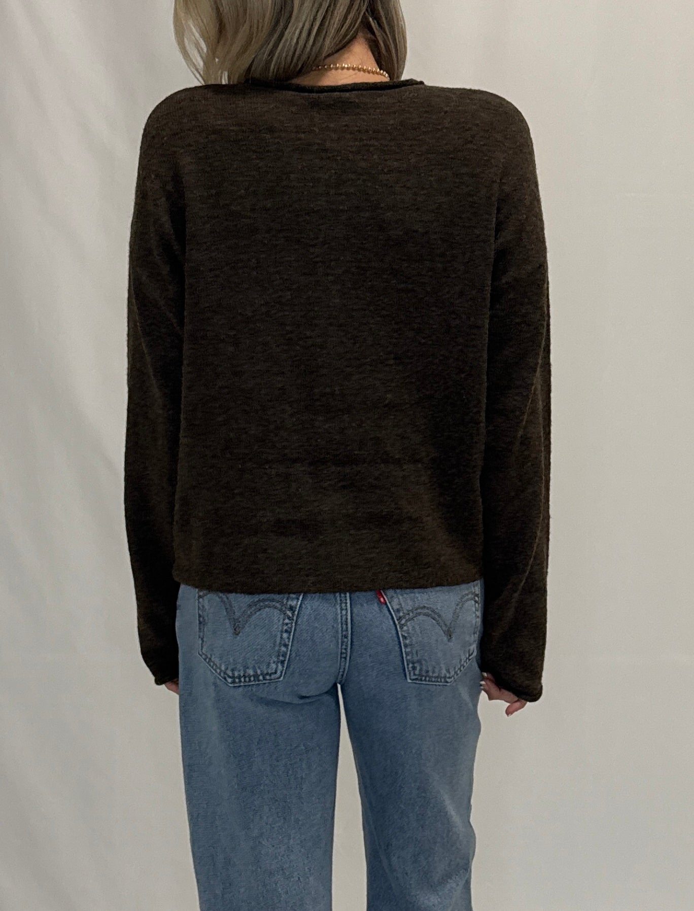 Essential Button Down Cardigan Top (Two colors)