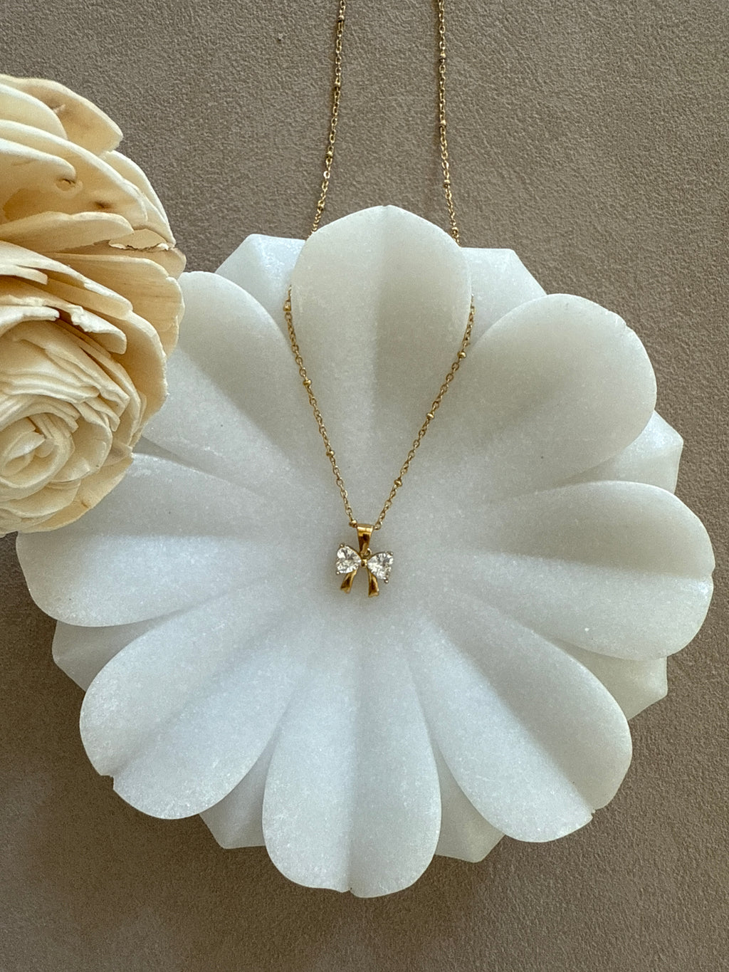 Beloved Bow Necklace