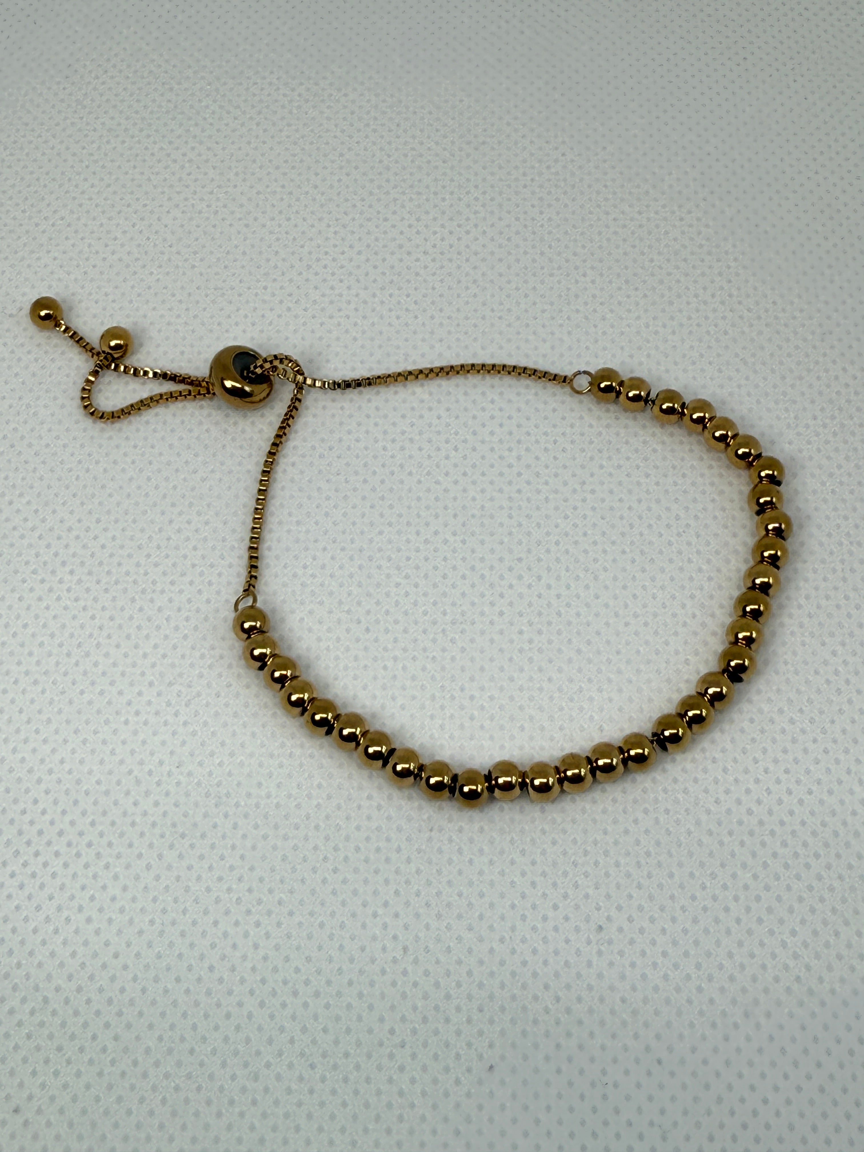 Liliane 18K Gold Non-Tarnish Beaded Bracelet