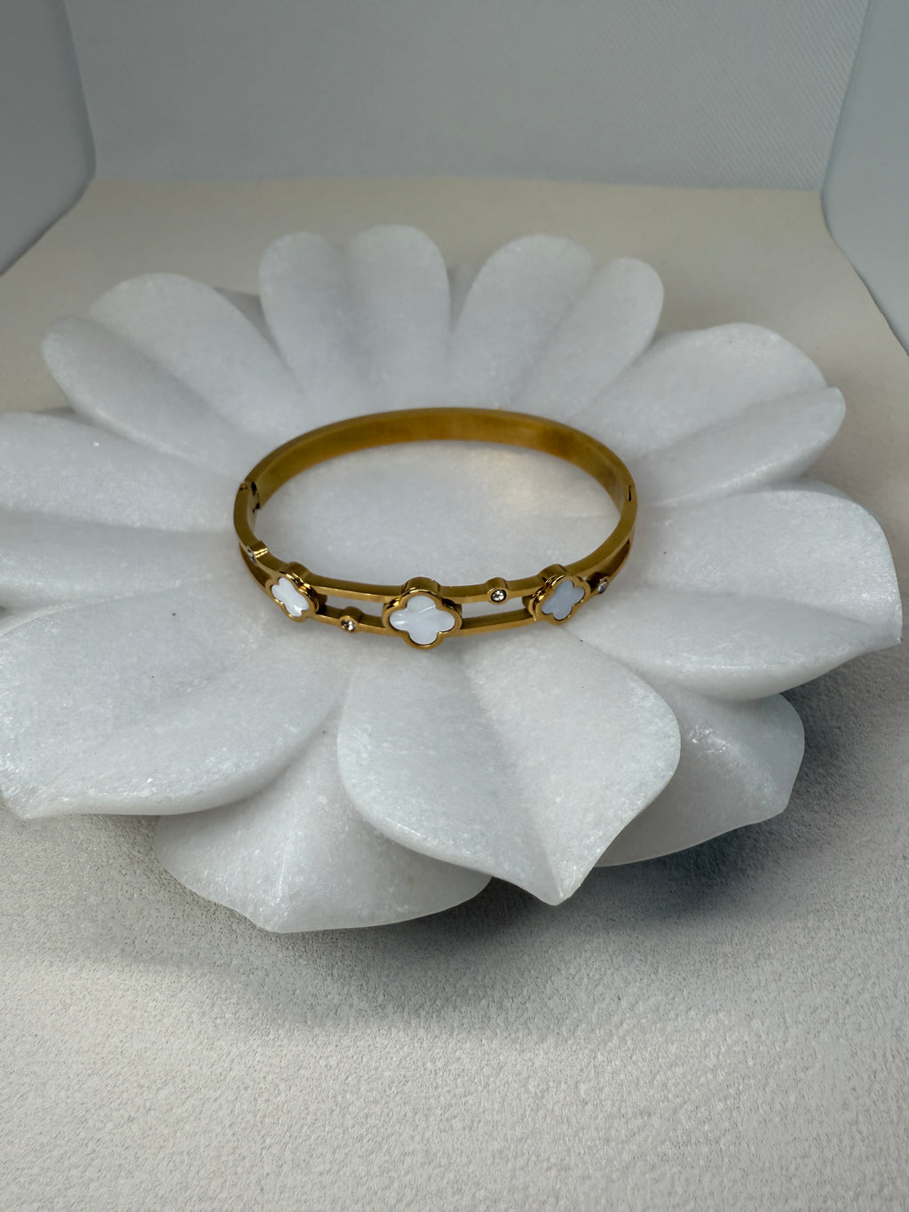 18K Gold Plated Stainless Steel Bangle